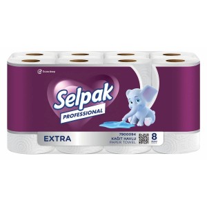 Selpak Extra 2 Katlı Rulo Havlu 24'lü